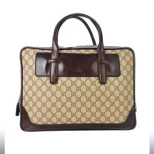 Gucci GG Supreme Laptop Folio Bag